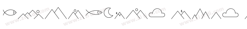 Bushcraft Font Famil字体转换